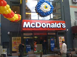 MC DONALDS KIBRIS ŞEHİTLER CADDESİ MİDEA VRF UYGULAMASI.
