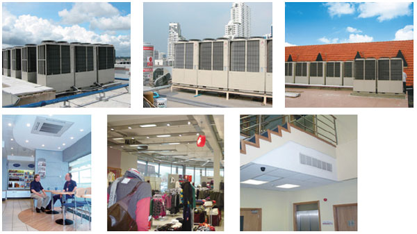vrf soğutma sistemleri